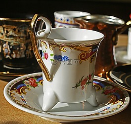 茶杯,咖啡用具,陶瓷