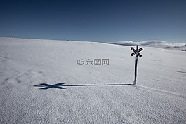 山,旅游,雪