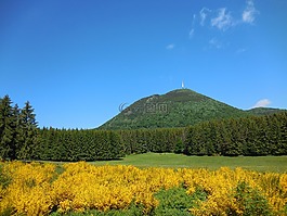 mont ventoux,法国,春