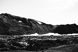 自然,山,小山