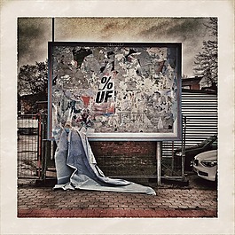 广告板,雨,schuddelwetter