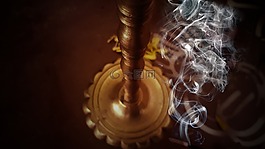 黄金,冬青,蜡烛台