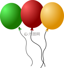 气球,庆典,装修