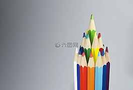铅笔,颜色,多彩
