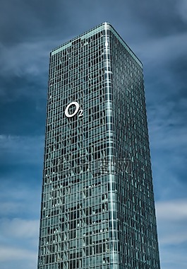 hochhaus 住宅区慕尼黑,o2 塔,摩天楼