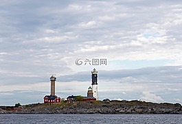 灯塔,光,塔