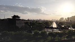 西安,城墙,城门