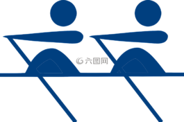 船员,划艇,蹦极小人