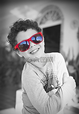 儿童,游戏,滑稽