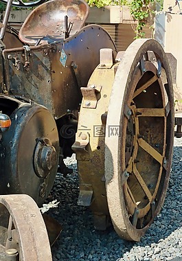 老,猛犬,历史的农业机械