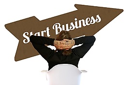 启动,增长黑客,箭头