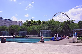 城市公园,中心,布达佩斯
