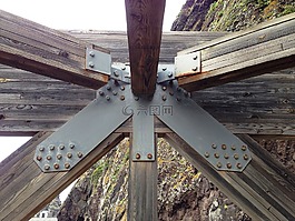 木,铁,保持在一起