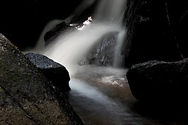 在缓慢的流水落花,缓慢,摄影技术
