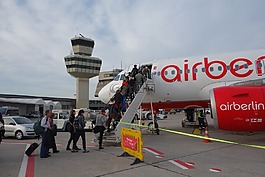 机场,airberlin,客机