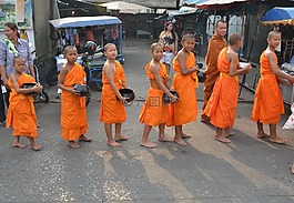 小沙弥,僧侣,泰国