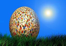 鸡蛋,复活节彩蛋,绘