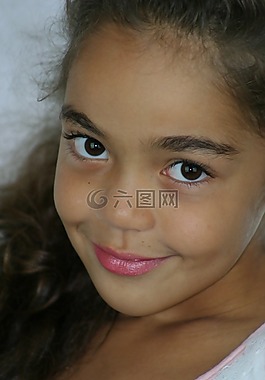 女孩,头发,美丽