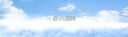蓝色,天空,合并
