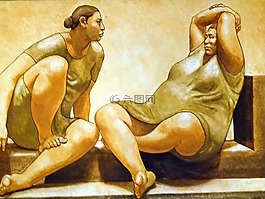 墨西哥,壁画,装饰