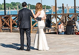 威尼斯,意大利,人的人