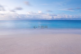 蓝色,夏天,现场