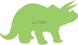 恐龙,三角恐龙,史前