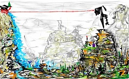 向导,魔术,工作人员