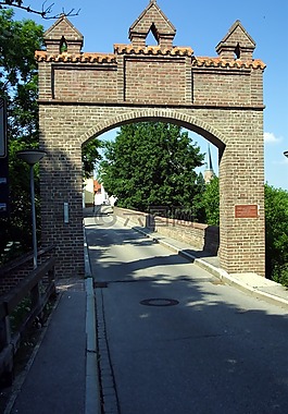 桥,城门口,中世纪