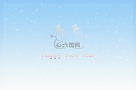 新的一年的一天,新年快乐,新的一年的卡