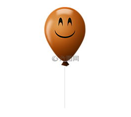 图释,气球,微笑