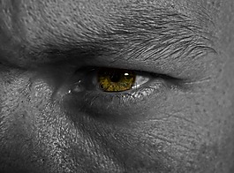 眼,背景,光效果