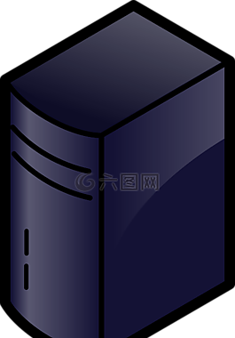 个人电脑,服务器,灰色