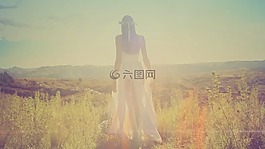 梦,性感的女人,景观