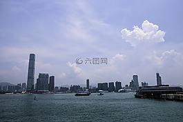 中国,香港,维多利亚港