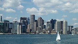 波士顿,美国,港口城市