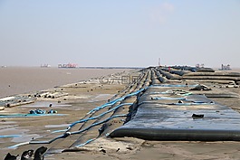 大堤,沙袋,填海