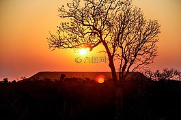 景观,马达加斯加,山