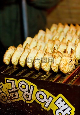 韩国街食品,汉城,韩国
