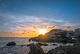 日出,马洛卡,太阳