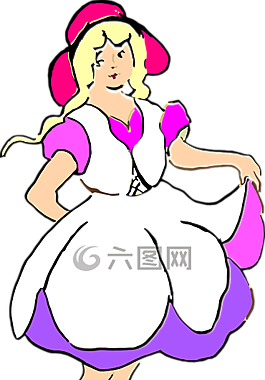 女子,民俗,跳舞