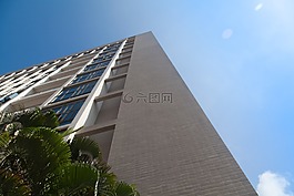 建筑,蓝天,朝气