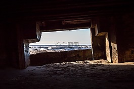 煤仓,海,沙