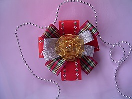 色带,红色,黄金