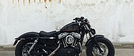 摩托车,哈雷戴维森,浮子