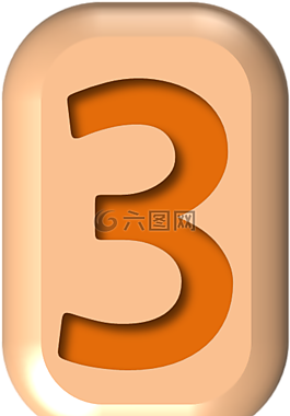 数字,按钮,形状