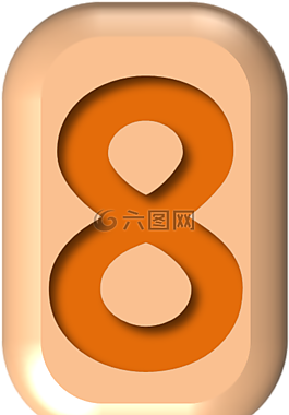 数字,按钮,形状