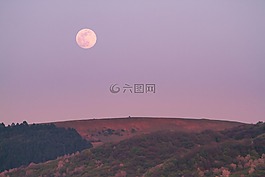 高原,山,小山