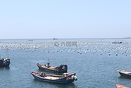船,舟,海面
