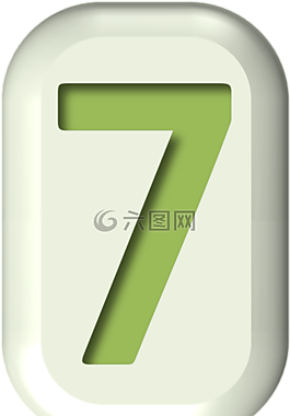 数字,按钮,形状